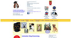 Desktop Screenshot of leicesterdoggrooming.co.uk